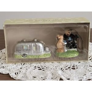 Cape Shore Salt And Pepper Shakers bear and camper